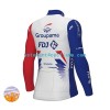 Homme Maillot vélo Hiver Thermal 2022 Groupama-FDJ N001